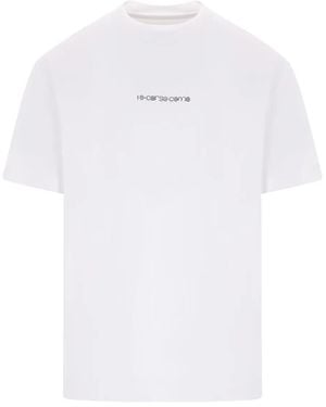 10 Corso Como Camiseta De Algodón Con Logo Estampado - Blanco