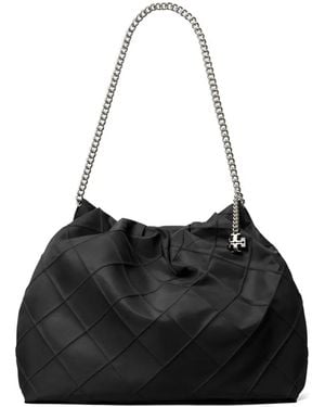 Tory Burch Borsa Passepartout Fleming - Nero
