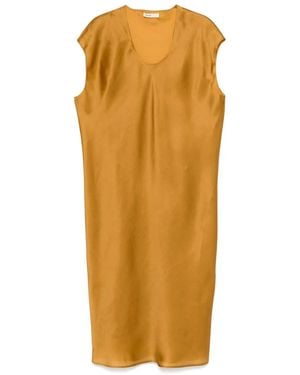 KHAITE Vestido midi Darby - Naranja