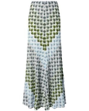 Missoni Maxirock Mit Zickzackmuster - Mehrfarbig
