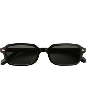 Gast Voce Rectangle-Frame Sunglasses - Black