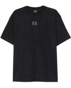 44 Label Group ロゴ Tシャツ - ブラック
