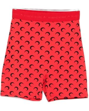Marine Serre Crescent Moon タイツ - レッド