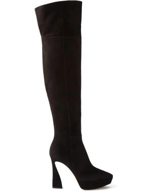 Gianvito Rossi Vertigo スエードブーツ - ブラック