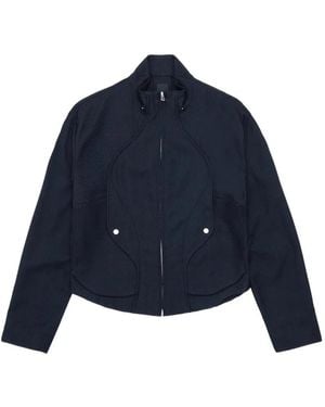 _J.L - A.L_ Veste Permian À Fermeture Zippée - Blue