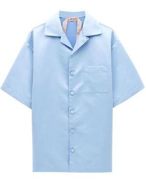 N°21 Short-Sleeve Shirt - Blue