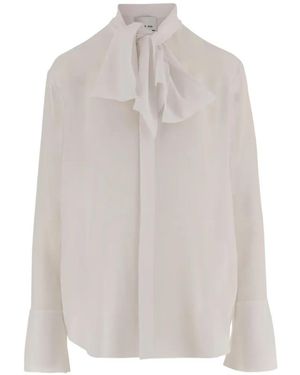 Sa Su Phi Shirt Met Strik - Wit