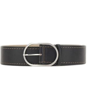 Gianni Chiarini Buckle Belt - White