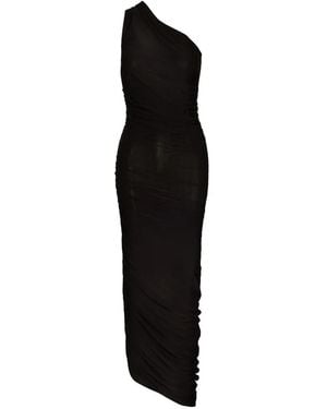 Tessitura Body Couture Thursday Asymmetric Dress - Black