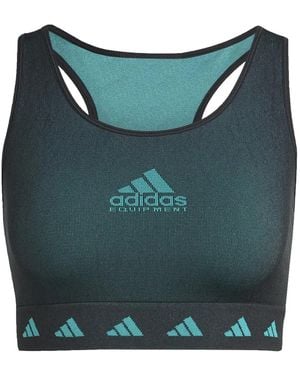 adidas レーサーバック トップ - グリーン