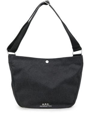A.P.C. Journal Satchel - Black