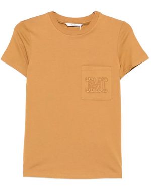 Max Mara Papaia Short-Sleeve T-Shirt - Orange