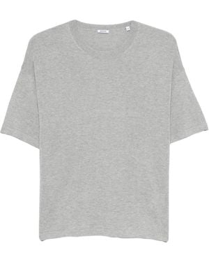 Aspesi Crew Neck Short-Sleeve T-Shirt - Grey
