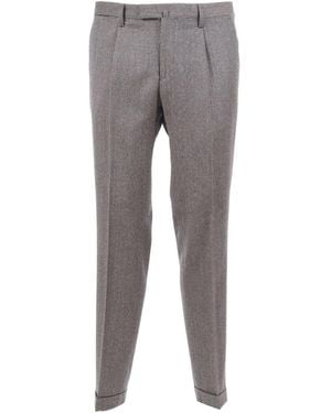 Briglia 1949 Pleated Trousers - Grey