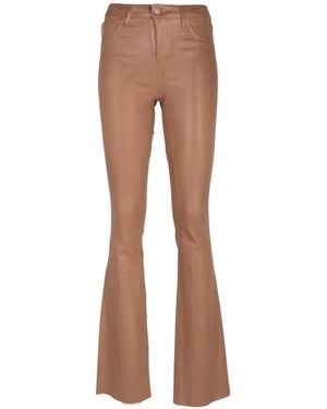 L'Agence Ruth Raw-Hem Jeans - White