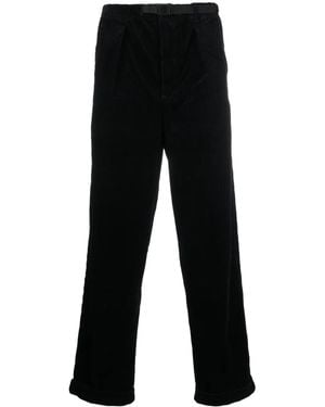 Polo Ralph Lauren Straight-Leg Cotton Trousers - Black