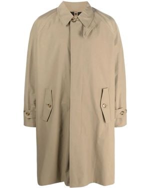 Baracuta G12 Cotton Blend Coat - Natural