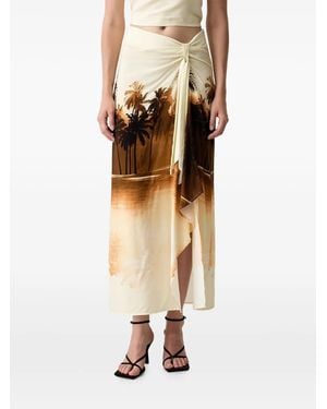 ViCOLO Palm-Print Knotted Set - Natural