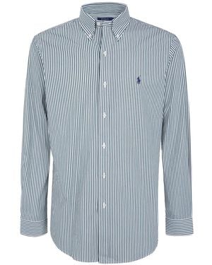 Polo Ralph Lauren Striped Button-Down Shirt - Blue