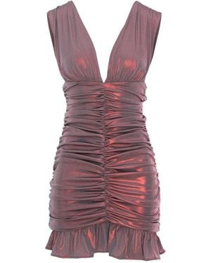 CuAnna Robe Courte Afrodita À Fronces - Violet