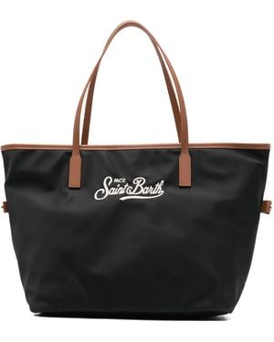 MC2 Saint Barth "City" Nylon Bag - Black