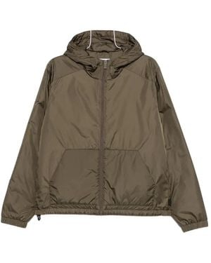 Aspesi Hooded Zip-Up Jacket - Green