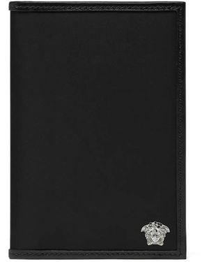 Versace Funda para pasaporte La Medusa - Negro