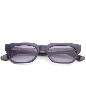A.Kjærbede Bror Rectangle-Frame Sunglasses - Purple