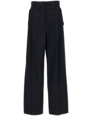 Lanvin Wide-Leg Trousers - Blue