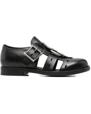 Martine Rose Bondage Belt Sandals - Black