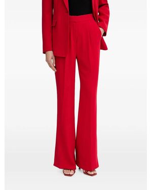 Morgan Pantalon Ample À Design Plissé - Red