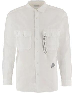 and wander Pockets Shirt - White