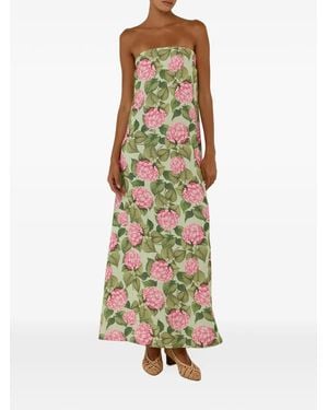 Palm Noosa Alessia Floral-Print Maxi Dress - Green
