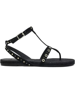 Castañer Pati Studded Sandals - Black
