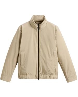 Woolrich Veste Bomber Cloud Lewis - Natural