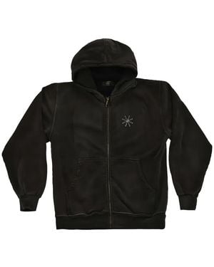 HTC American Sun Zip-Up Hoodie - Black