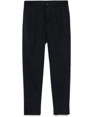 Tagliatore Pleat-detailed Pants - Blue
