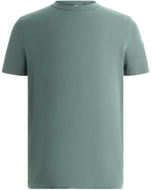 Fusalp Riviere Short-Sleeve Plain Cotton T-Shirt - Green