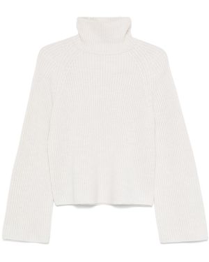 Mark Kenly Domino Tan Kornelle Jumper - White