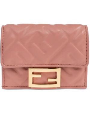 Fendi Baguette Portemonnaie - Pink