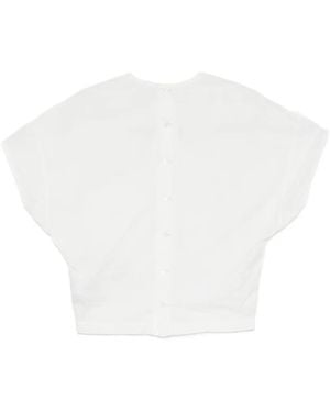 and wander Button Shirt - White