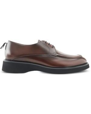Lottusse Luca Lace-Up Derby Shoes - Brown