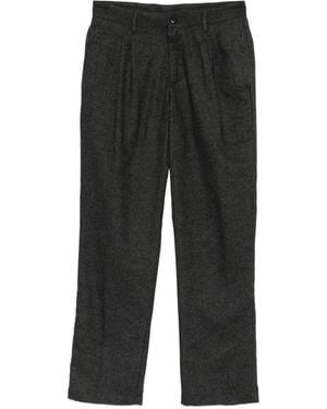 KARL LAGERFELD Kl-Clifford Pleated Trousers - Black