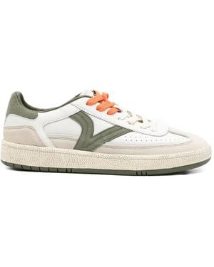 Victoria Leather Trainers - White