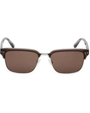 Barbour Square-Frame Tinted Sunglasses - Brown