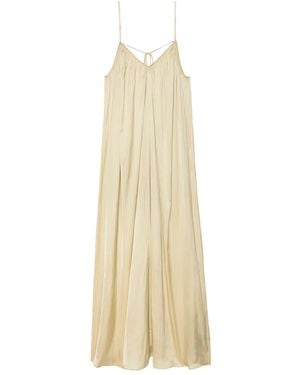 Zadig & Voltaire Ristym ギャザーマキシドレス - ホワイト