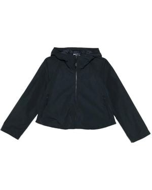 Aspesi Hooded Zip Jacket - Black