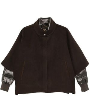 Moorer High-Neck 2-In-1 Jacket - Black