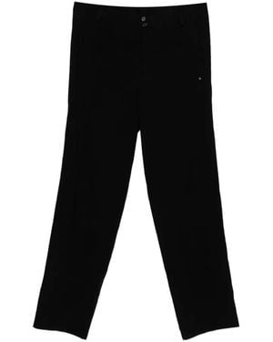 Ma+ Cross-Embossed Pants - Black