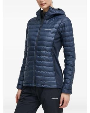 MONTANÉ Veste Matelassée Icarus Lite À Capuche - Blue